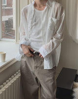 Mist Summer Tencel Shirt