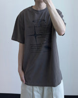 オルビピグメントプリントショートスリーブTシャツ