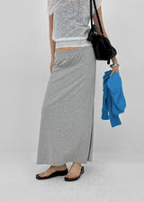 [MADE] Babishell Modal Banding Long Skirt