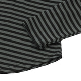 アストンストライプスリムフードTシャツ
