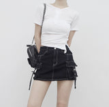 Rubina Burton Unbalanced T-shirt
