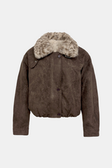 Roche Soft Suede Short Jacket