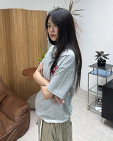 ヴェイル ホース エンブレム カラー ショートスリーブ Tシャツ