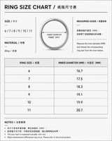 アシンメトリック ジェム リング