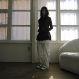 Shirred Skirt Pants