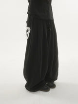 Bold 23embroidery sweat pants -3C