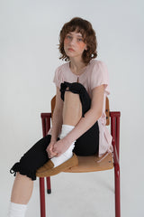 Sally string blouse_pink