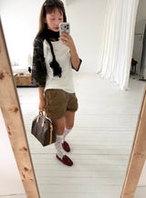 Pigtail scarf (2c)