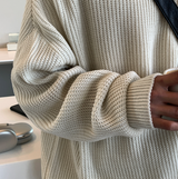  Izab Round Overfit Warmer Knit