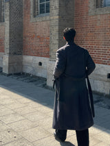 Solari Double-Breasted Long Coat (2 Colors)