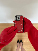 cubic stud case (red)
