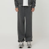 ピグメントダイイングスウェットパンツ DEEP GRAY