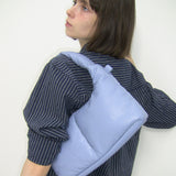 Soft Basket Hobo Bag (S)(dusty blue)