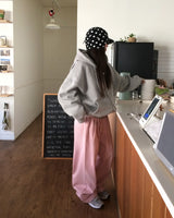 [ORIGINAL] ROSE Pintuck Cotton Pants