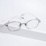 Knouun polygon titanium glasses CODE. 102. E Silver