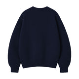 [Unisex]リザーブボタンオーバーフィットカーディガン [NAVY]