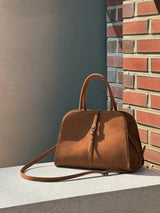 BLANC MEDIUM SUEDE CAMEL