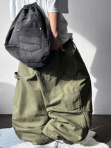 Giddy Balloon Carpenter Cargo Oversized Long Pants 5 Colors 