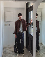 Dane raw wide denim