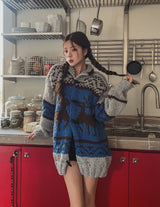 [handmade] Adolf Nordic Toggle Cardigan