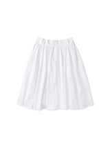 Button midi skirt