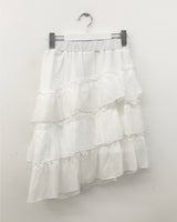 ローザ アシンメトリカル フリル スカート (3color)