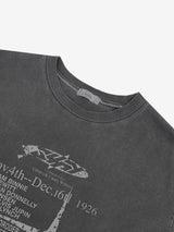 1926ピグメント‐ダイド ショートスリーブTシャツ(3 Colors)
