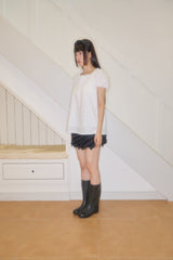 NANA LACE PUFF BLOUSE (WHITE)