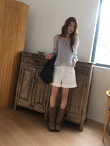 Roll-up half pants