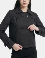 Clara Gathered Short Jacket