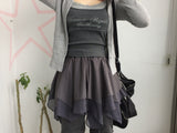 chiffon layered skirt