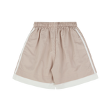 LAYERED RUSTLE HALF PANTS (3 COLORS)