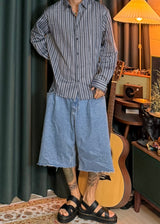 Striped Basic Shirt 2COLOR