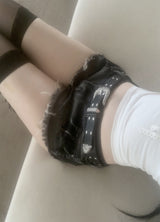 Tenny Dark Blue Damage Shorts