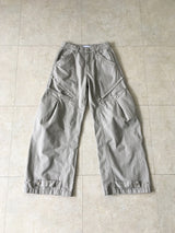Rivet panel cargo pants