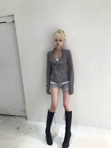     SMOKE ZIP JACKET