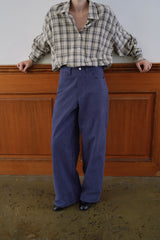 Autumn check shirt_beige