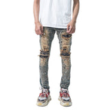 M1 Tri Batik Vintage Monett - Celana Jeans