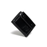 DOT Pocket 3-layer Half Wallet Coin Money Card Wallet black