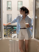 [MADE] Dears Cotton Pintuck Shorts