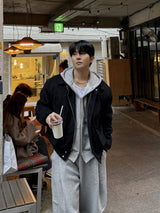 Mute suede cropped jacket