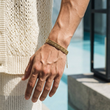 Golden Weave Bracelet