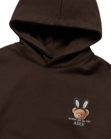 RABBIT BEAR DOLL LOGO HOODIE