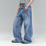 [Unisex] BTB : WAVE WASHING JEANS [BLUE CORE]