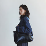 グロッシーバックルバッグ (Black)