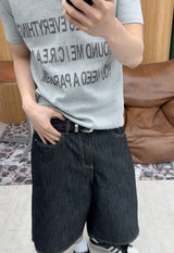 Tide Slim Lettering Collar Tee