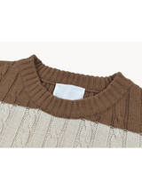 LMN Boutis Loose Fit Twisted Doughnutcracker Knitwear (4 colors)