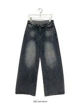 Sophis Obee Folding Wide Denim Pants