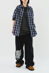 Beo Checked Half Shirt (2color)