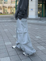 ビッグワイドフリースパンツ